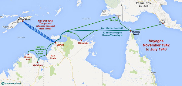 Oct 1942 to July 1943